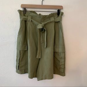 A NEW DAY High-rise Utility Bermuda Shorts Olive M